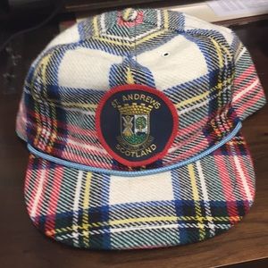 Vintage St. Andrews golf cap made in England